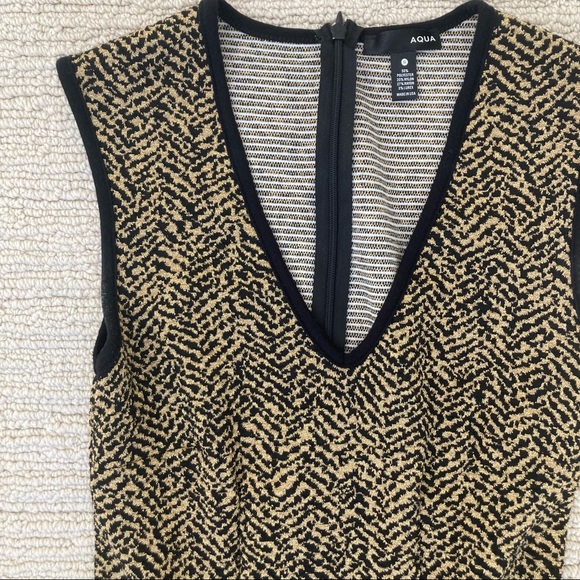 Aqua knit party dress - Picture 2 of 5